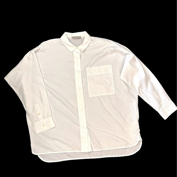 Everlane White Button Down Shirt - Picture 1 of 6